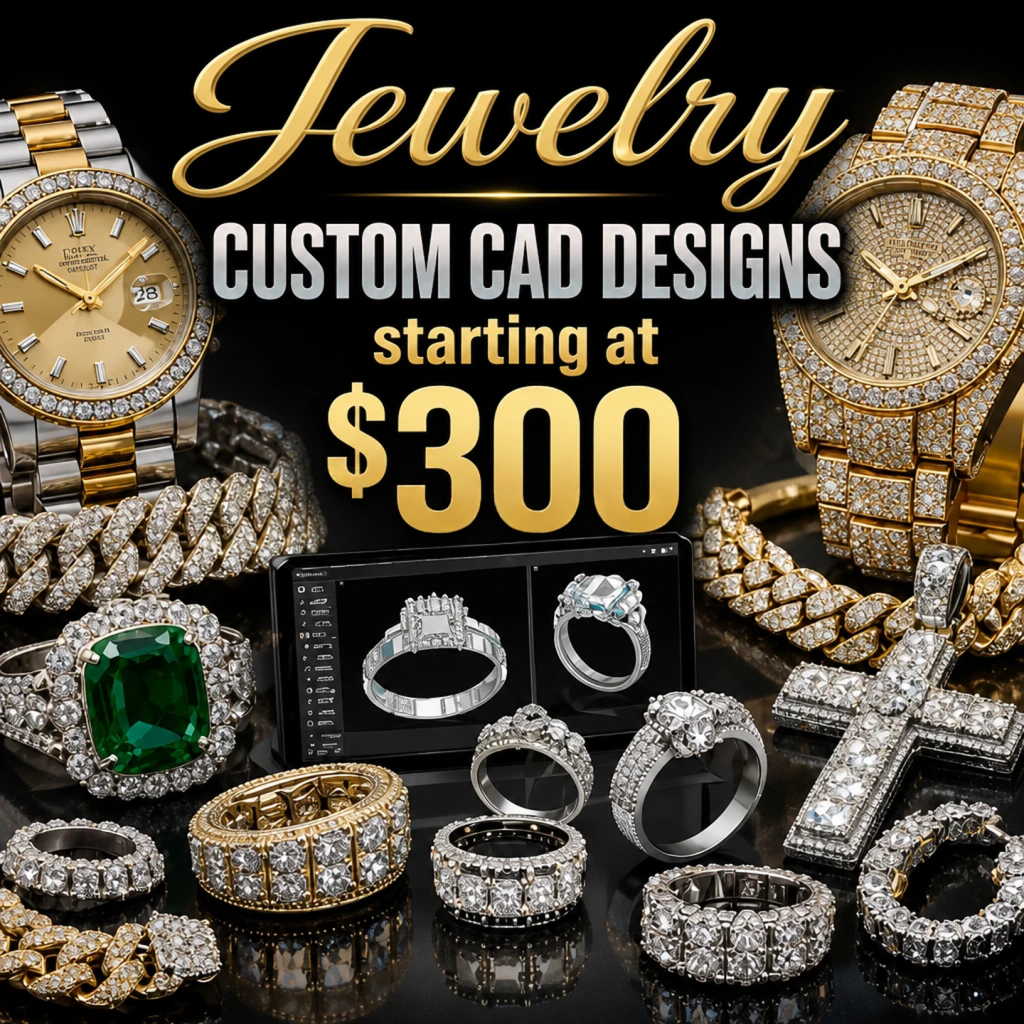 Custom Jewelry Cad design